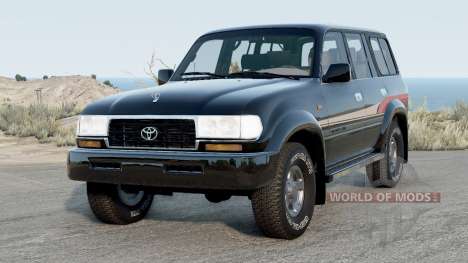 Toyota Land Cruiser Black Pearl para BeamNG Drive