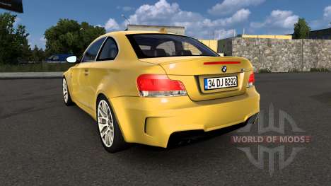 BMW 1M Golden Tainoi para Euro Truck Simulator 2