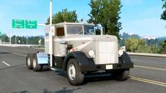 Peterbilt 350 Gray Nickel para American Truck Simulator