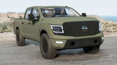 Nissan Titan Flax Smoke para BeamNG Drive