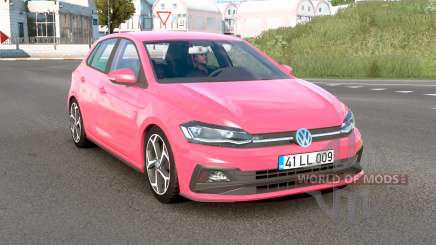 Volkswagen Polo Fiery Rose para Euro Truck Simulator 2