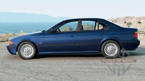 BMW 540i Sedan (E39) Queen Blue para BeamNG Drive