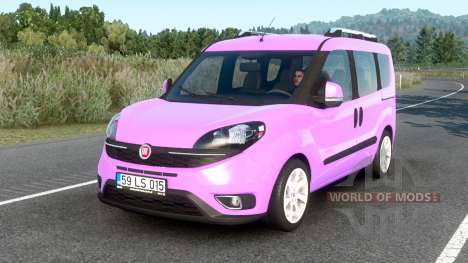 Fiat Doblo (152) 2015 Rich Brilliant Lavender para American Truck Simulator