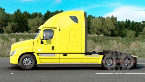Freightliner Cascadia Maximum Yellow para American Truck Simulator