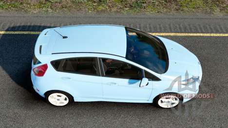 Ford Fiesta ST 5-door 2014 Non Photo Blue para American Truck Simulator
