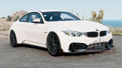 BMW M4 2015-18 Process Cyan para BeamNG Drive