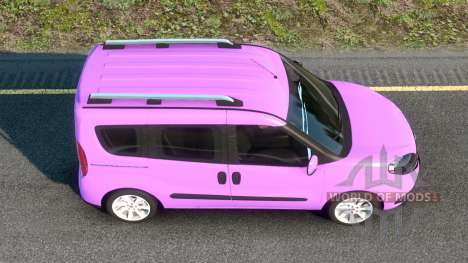 Fiat Doblo (152) 2015 Rich Brilliant Lavender para American Truck Simulator