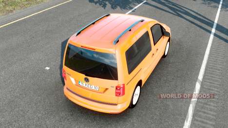 Volkswagen Caddy Tree Poppy para American Truck Simulator