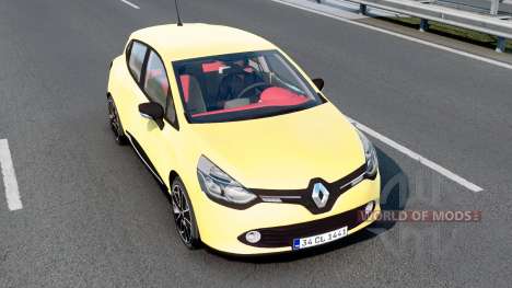 Renault Clio 2013 Flavescent para Euro Truck Simulator 2