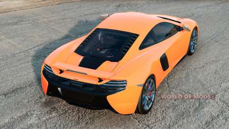 McLaren 650S Deep Saffron para BeamNG Drive