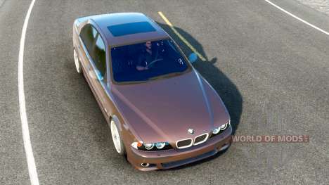 BMW M5 (E39) Tobacco Brown para American Truck Simulator