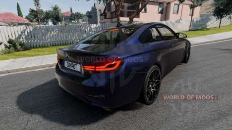 BMW M4 Coupe F82 2018 V1.0 para BeamNG Drive