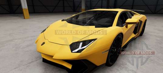 Lamborghini Aventador V1.0 Para BeamNG Drive