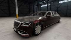 Maybach Pullman S650 para BeamNG Drive