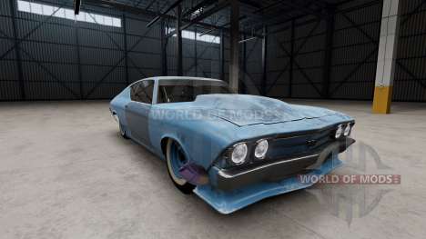 Chevy Chevelle 1969 v1.4 para BeamNG Drive