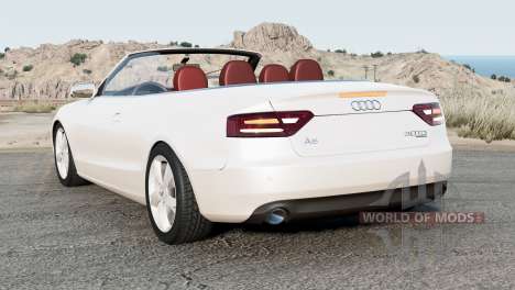 Audi A5 3.0 TDI Cabriolet (8T) 2009 para BeamNG Drive