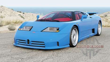 Bugatti EB110 SS para BeamNG Drive