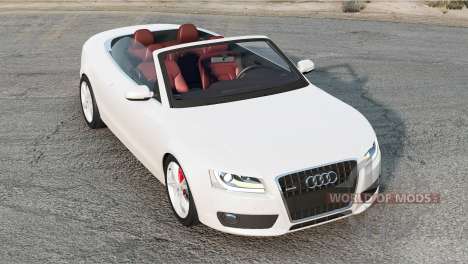 Audi A5 3.0 TDI Cabriolet (8T) 2009 para BeamNG Drive