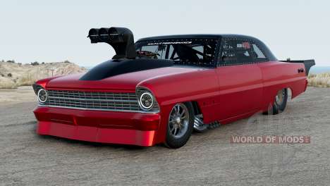 Chevrolet Chevy II Nova SS Drag Car 1967 para BeamNG Drive