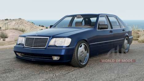 Mercedes-Benz S 600 L (Bm.140.057) 1994 para BeamNG Drive