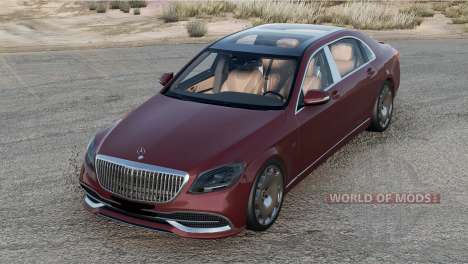 Mercedes-Maybach S 650 (X222) 2017 para BeamNG Drive