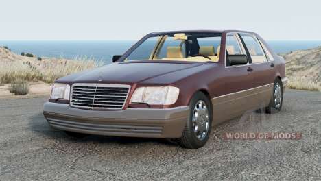 Mercedes-Benz S 600 L (Bm.140.057) 1994 para BeamNG Drive