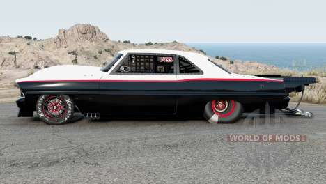 Chevrolet Chevy II Nova SS Drag Car 1967 para BeamNG Drive