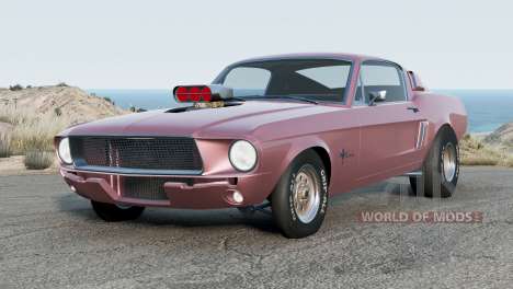 Ford Mustang Fastback (63A) 1967 para BeamNG Drive