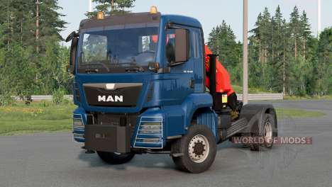 MAN TGS 18.440 4x4 LX-cab Tractor 2012 para BeamNG Drive