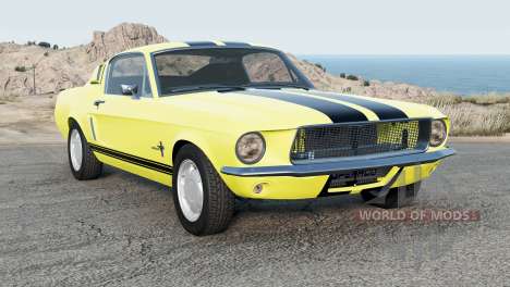 Ford Mustang Fastback (63A) 1967 para BeamNG Drive