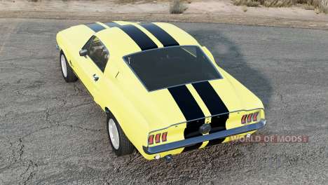 Ford Mustang Fastback (63A) 1967 para BeamNG Drive