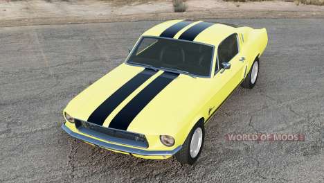 Ford Mustang Fastback (63A) 1967 para BeamNG Drive