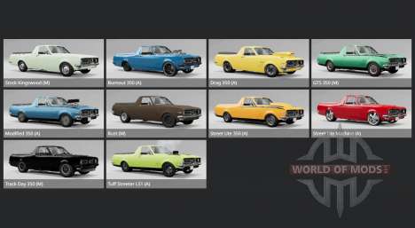 Holden Kingswood Ute (HG) 1970 para BeamNG Drive