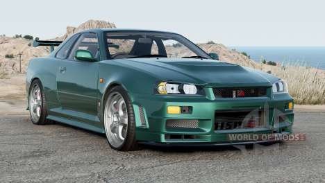 Nissan Skyline GT-R Nismo Z-Tune (BNR34) 2005 para BeamNG Drive