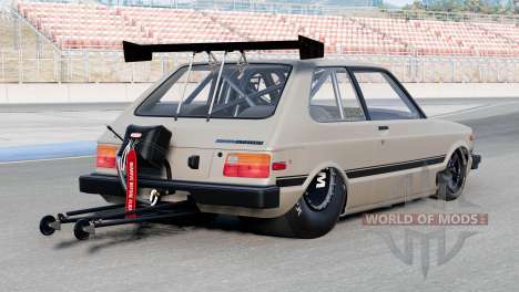 Toyota Starlet 3-door Drag Edition (KP61) 1981 para BeamNG Drive