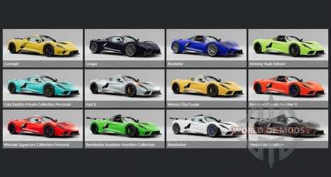 Hennessey Venom F5 Revolution Roadster 2023 para BeamNG Drive