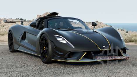Hennessey Venom F5 Revolution Roadster 2023 para BeamNG Drive