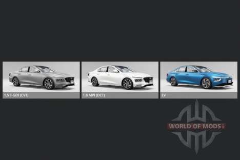 Hyundai Mistra EV (DU2) 2021 para BeamNG Drive