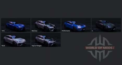 Lamborghini Urus S 2022 para BeamNG Drive