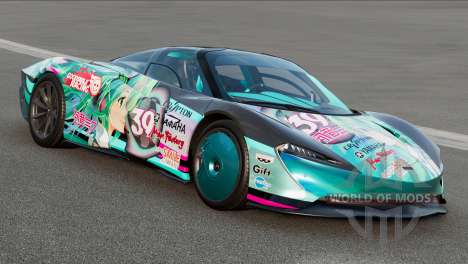 McLaren MSO Speedtail Albert 2021 para BeamNG Drive