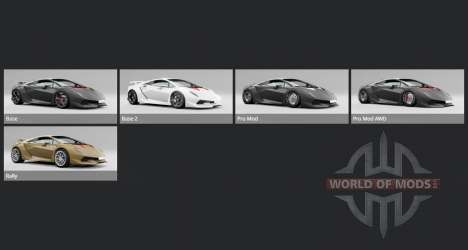 Lamborghini Sesto Elemento 2012 (0.35.x) para BeamNG Drive