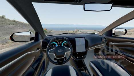 Lada Vesta Techno (GFL) 2023 para BeamNG Drive