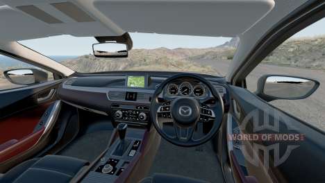 Mazda Atenza Sedan (GJ) 2018 para BeamNG Drive