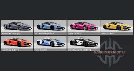 Lamborghini Revuelto (LB744) 2025 para BeamNG Drive