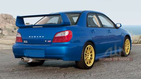 Subaru Impreza WRX STi Prodrive Style (GDB) 2001 para BeamNG Drive
