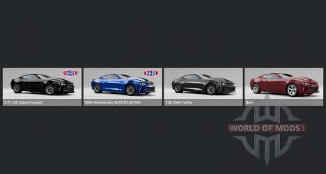 Chevrolet COPO Camaro 2016 para BeamNG Drive