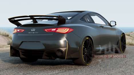 Infiniti Q60 Project Black S (CV37) 2018 para BeamNG Drive