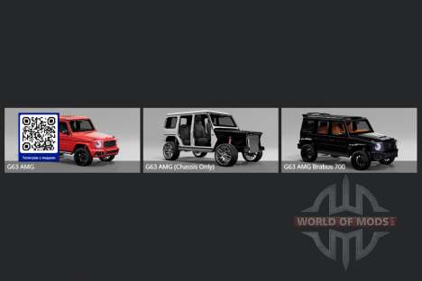 Mercedes-AMG G 63 (Br.463) 2020 para BeamNG Drive