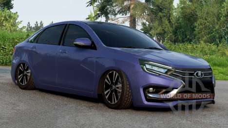 Lada Vesta Techno (GFL) 2023 para BeamNG Drive