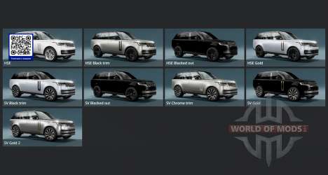 Range Rover SV Intrepid (L460) 2023 para BeamNG Drive